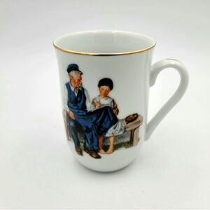 Norman Rockwell Lighthouse Keeper's Daughter Vintage Mug in Box